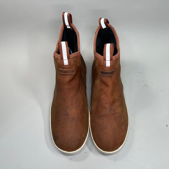 Waterproof Brown Men's Boots - Picture 3 of 14